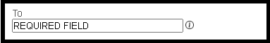 Required Field